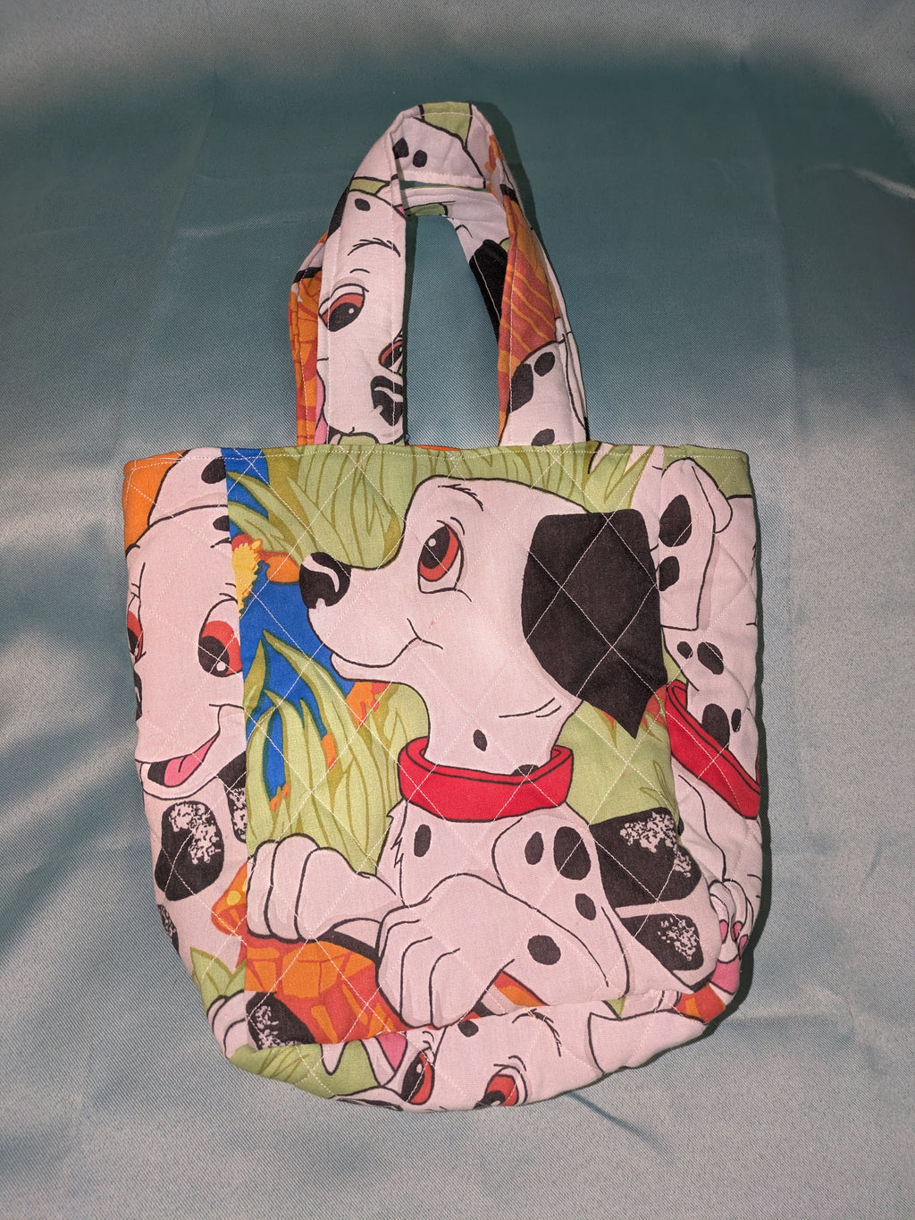 101 Dalmatians - mini quilted tote bag
